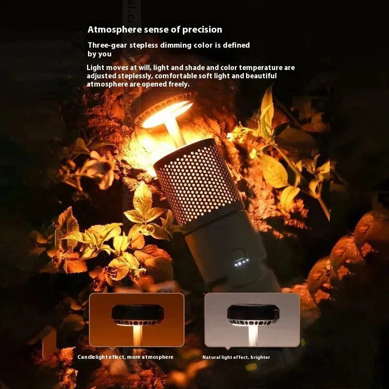 Collapsible Outdoor Lamp