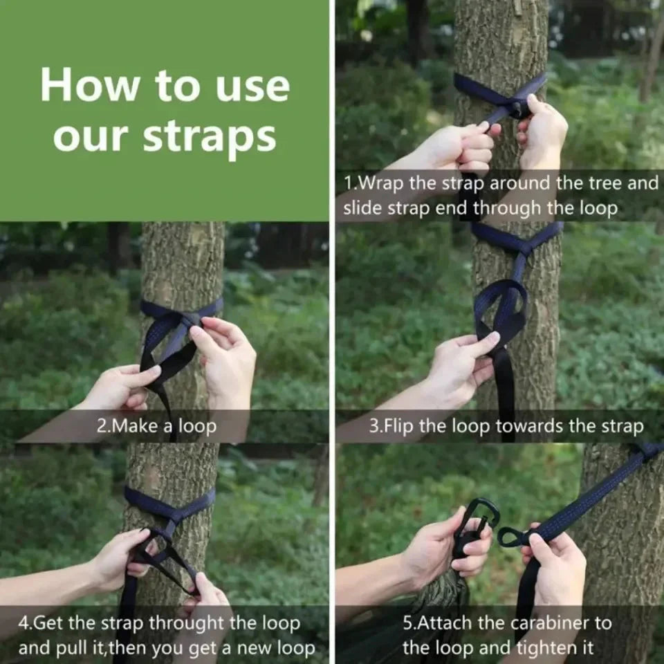 Durable Hammock with Bug Net