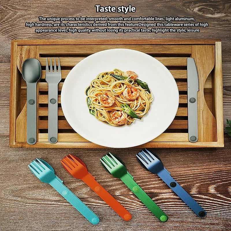 Magnetic Travel Silverware Set